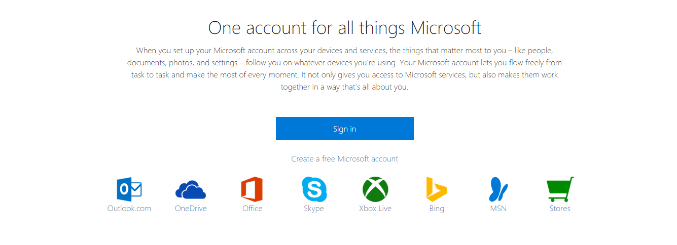 What is a Microsoft account?