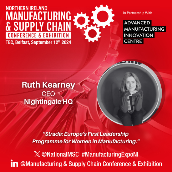 Ruth Kearney at NI Manufacturing Conference