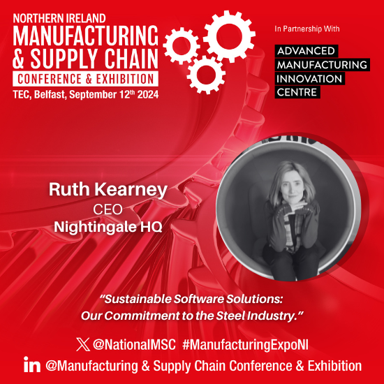 Ruth Kearney at NI Manufacturing Conference